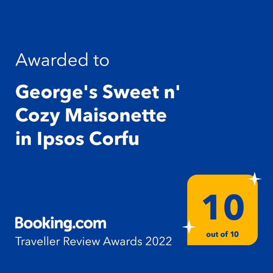 George'S Sweet N' Cozy Maisonette In Ipsos Corfu Exterior photo